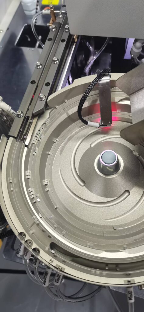 vibration bowl feeder for tape and reel machine