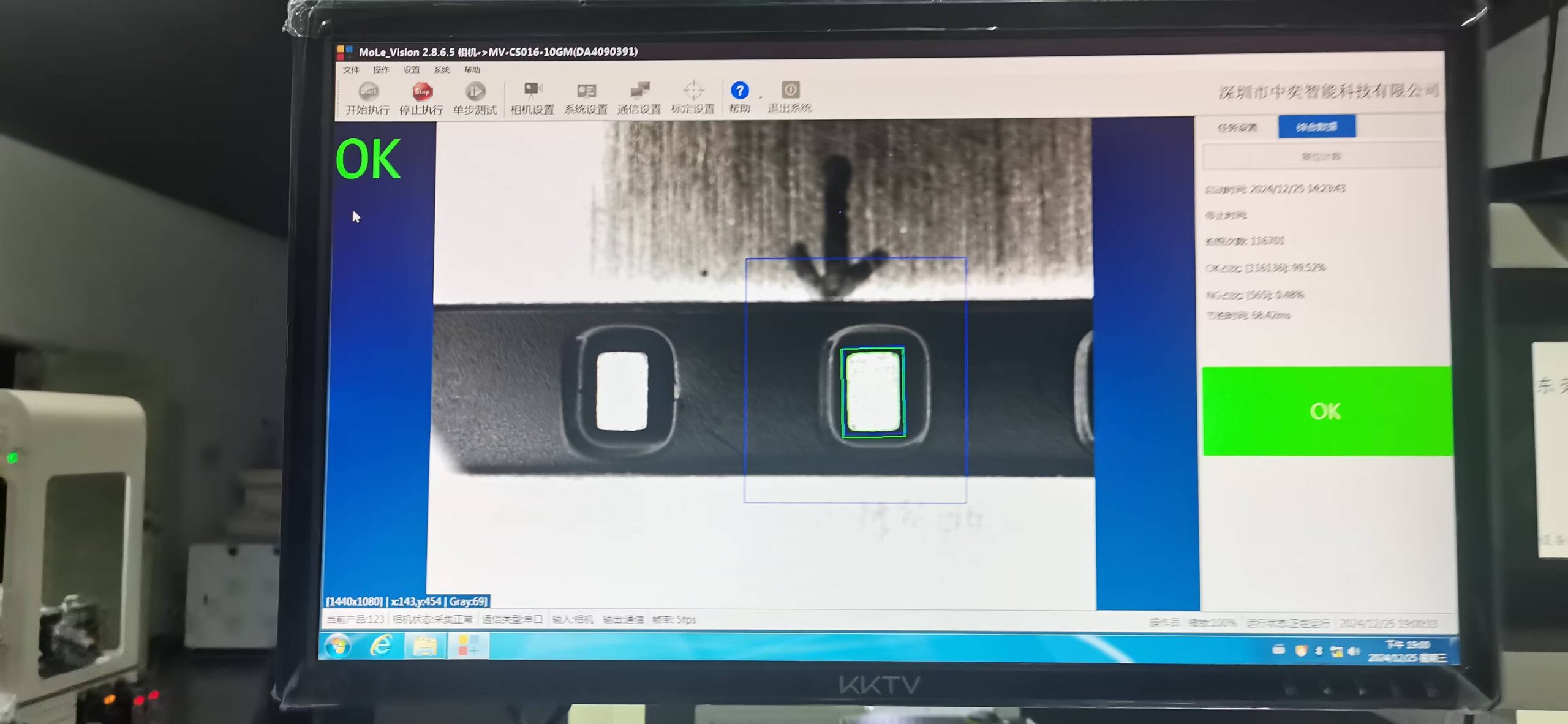 visual inspection