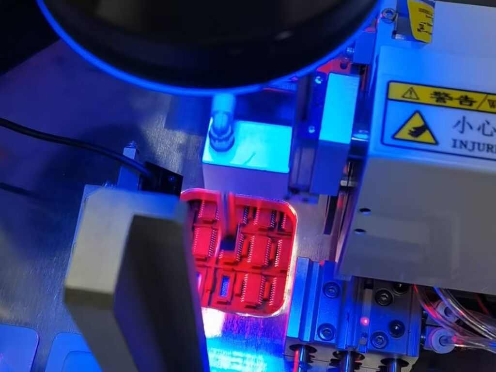 transfer TSSOP from Tube to JEDEC Tray packaging